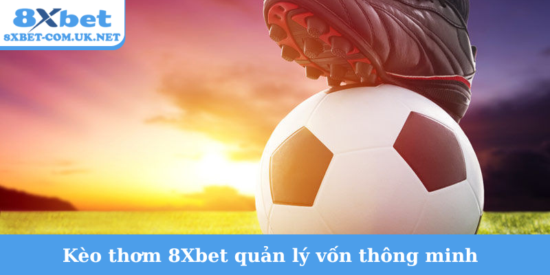 Kèo thơm 8Xbet quản lý vốn thông minh